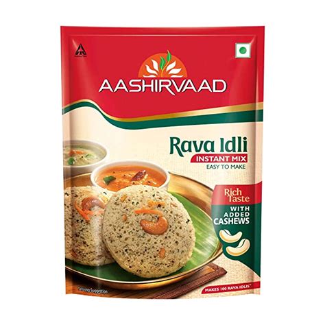 Aashirvaad Instant Mix - Rava Idli 1Kg, Easy to Make Snack Mix, Ready ...