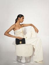 Buy Black Scarlet Crossbody Bag Online- Miraggio