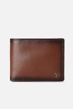 Buy Men Brown Leather Wallet Online - 39671708 | Van Heusen