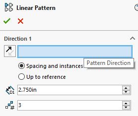 Image result for Linear Pattern Formula in SolidWorks
