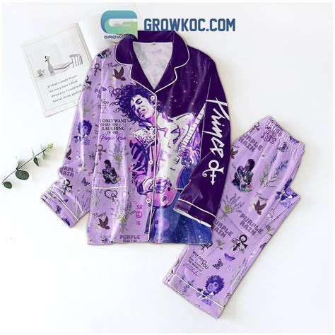 Purple Rain Why Don't You Purify Yourself In The Waters Of Lake Pajamas Set - Growkoc