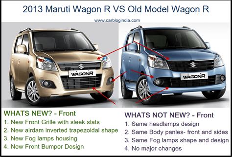 New 2013 Maruti Wagon R Vs Old Maruti Wagon R 2010 Model–What Is New ...