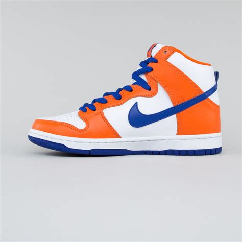 Nike SB Dunk High 'Supa' TRD QS (Safety Orange/Hyper Blue-White ...