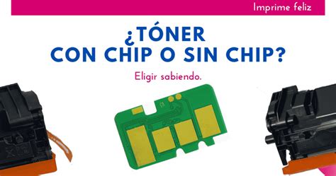 ¿Tóner con chip o sin chip? (En abril 2025) - A4toner ️