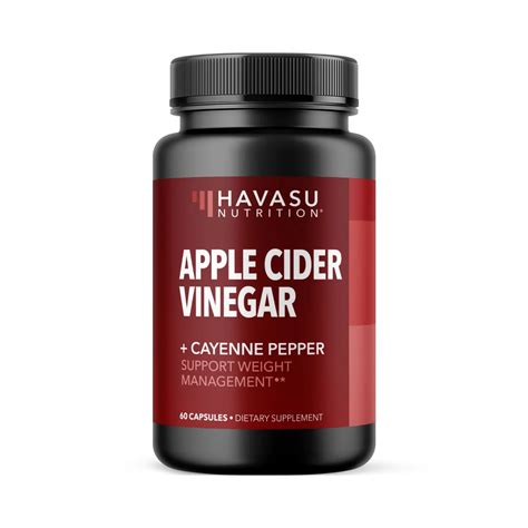 Havasu Nutrition, Apple Cider Vinegar, 60 Capsules – Maple Herbs