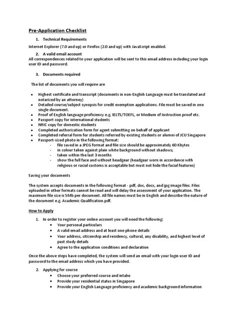 Application Form Checklist Example 的图像结果