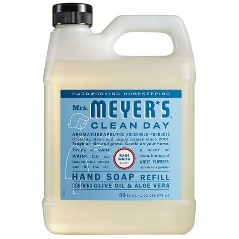 Mrs. Meyer's Clean Day Liquid Hand Soap Refill Rain Water | Walgreens