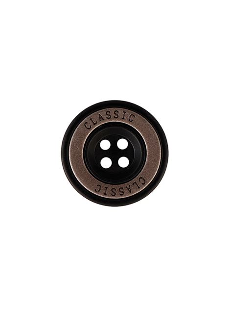 Classic Rounded Rim Black 4-Hole Blazer/Coat Button – JHONEA ACCESSORIES