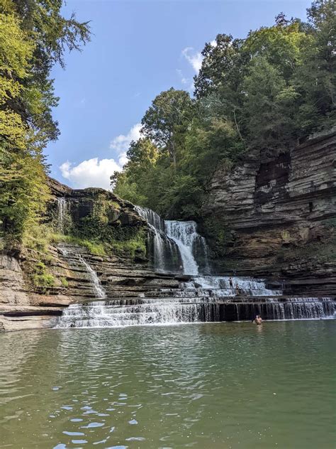 Waterfalls In Tennessee Cummins Falls Leads To One Of America's Best
