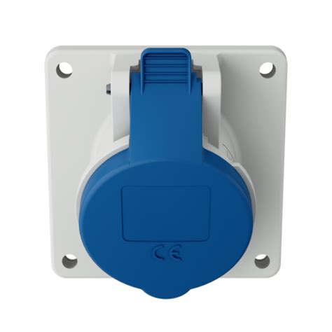 MENNEKES Panel mounted receptacles with TwinCONTACT 3008 ...