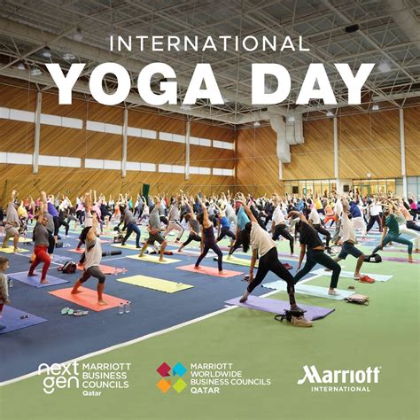 International Yoga Day 2024, Sheraton Grand Doha Resort & Convention ...
