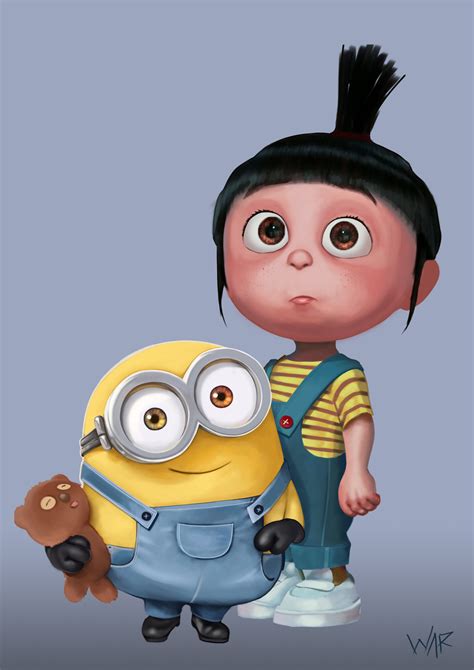 ArtStation - Agnes and minion