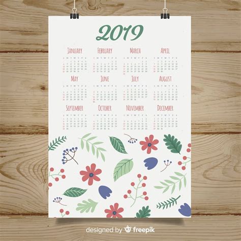 January calendar mockup Vectors - Download Free High-Quality Vectors ...
