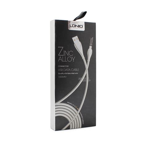 Data kabl LDNIO LS28 micro USB sivi 1m - Mob-Shop