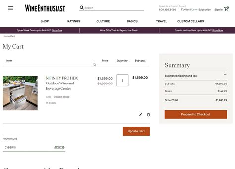 Wine Enthusiast Promo Codes - 20% Off | January 2025