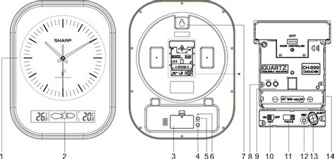 Image result for Sharp Clock SPC364 Manual