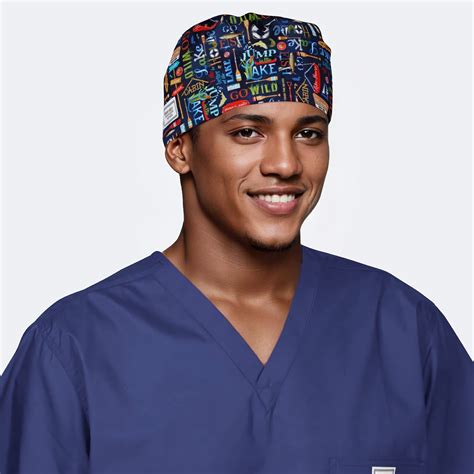 Getaway - Mens Surgical Caps – Blue Sky Scrubs