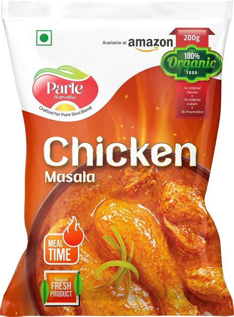 Parle Ropvatika Chicken Masala 100gm Self Standing Zip Lock Pouch with ...