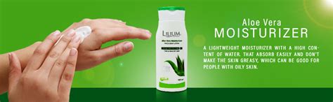 Buy Lilium Aloe Vera Moisturizer Body Lotion 100ml Pack of 2 Online at ...