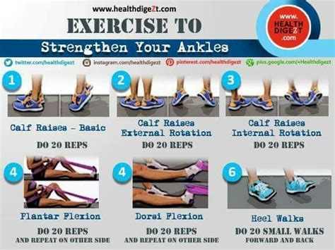 Pin by Sumitha Devesan on health tips | Ankle strengthening exercises ...