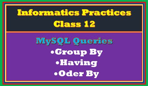 Image result for Codeitup Class 12 IP MySQL