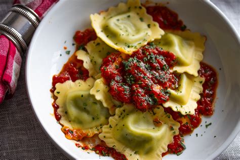 Lobster Ravioli with Marinara Sauce - Simple & Delicious | Giangi's Kitchen
