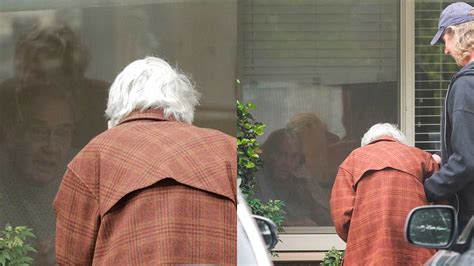 Coronavirus: Heartbreaking photo of 89-year-old US man in isolation ...