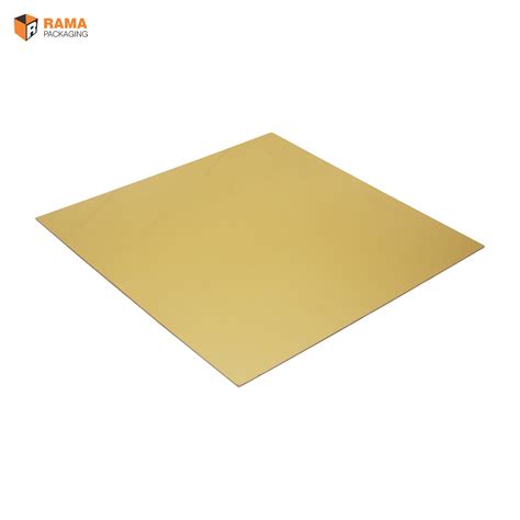 Golden Square Cake Plate (Cake Base Board) (14"x14")– Rama Packaging