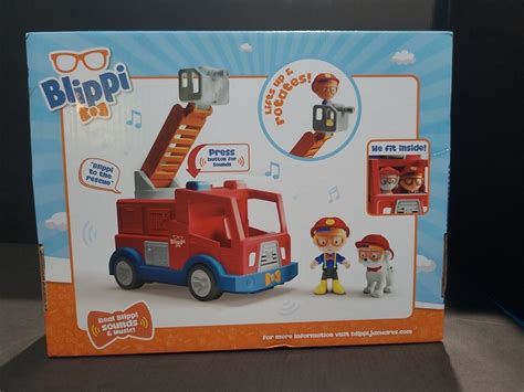 Blippi Fire Truck Toy with Figures and Sounds - | Ubuy India
