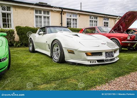 Bristol, UK- August 23, 2023: Chevrolet Corvette C3 Third Generation of ...