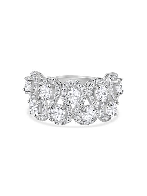 Orante Jewels' Unique Cluster Ring In Silver – Ornate Jewels