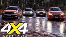4x4 Ute Comparison by Four Way Ute Comparison Review 4x4 Australia 4x4 Ute Comparison