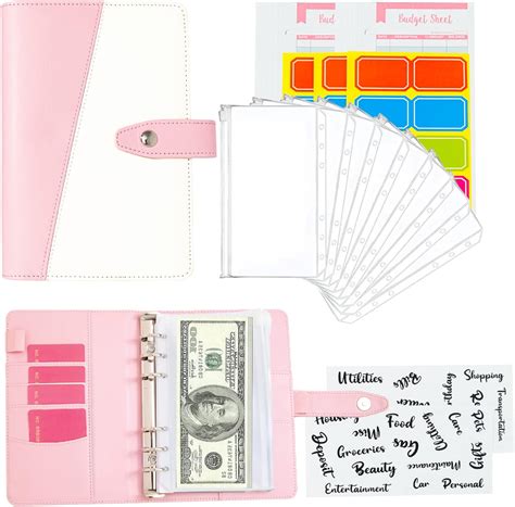 Buy Budget Binder Money Organizer for Cash Cash Envelopes for Budgeting ...
