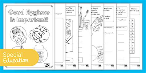 Life Skills: Good Hygiene Booklet for Special Education