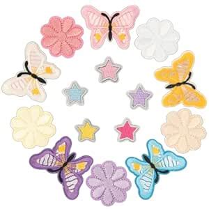 15PCS Embroidery Patches for Clothing, Cloth Stickers Patch, Iron On ...
