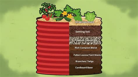 DIY Raised Garden Bed Layers for Strong Plant Growth - The Martinnest