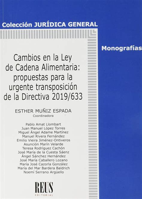 Amazon.in: Buy Cambios en la Ley de cadena alimentaria: Propuestas para ...