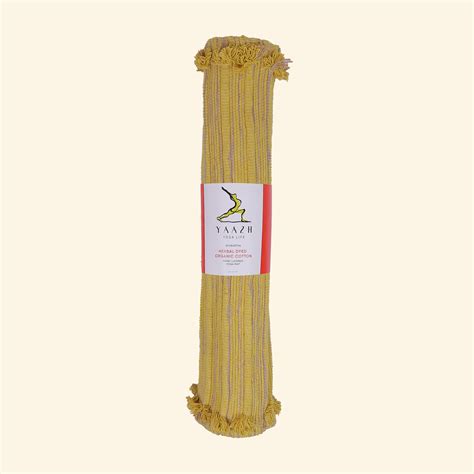 Ayurastha - Herbal Dyed Organic Cotton Yoga Mat – Yaazh India