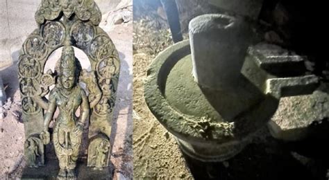 கர்நாடகாவில் பழமையான விஷ்ணு, சிவலிங்க சிலைகள் கண்டெடுப்பு | Ancient ...