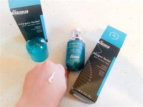 Dr. Brandt Oxygen Facial Flash Recovery Mask Review