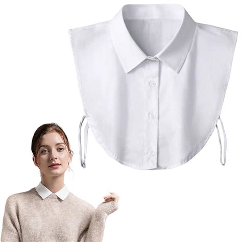 Buy Fapiwen Fake Collar, Dickey Collar Tops, Detachable Collar for ...