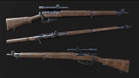 ArtStation - SMLE Rifle (Lee-Enfield)