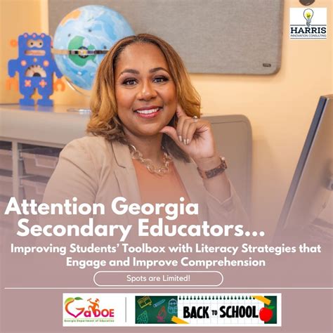 Free webinar series for Georgia educators | Towanda Harris, Ed.D posted on the topic | LinkedIn