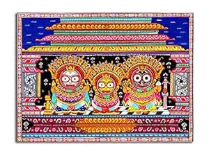 Tamatina Traditional Art Canvas Painting | Jai Jagannath | Religious ...