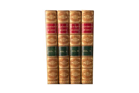 4 Volumes. John Bunyan, The Works. For Sale at 1stDibs