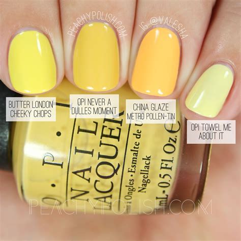 Opi Nail Polish Yellow