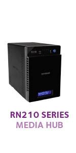 NETGEAR ReadyNAS 100 Series 102 2TB (2 x 1TB) 2-Bay Network Attached ...