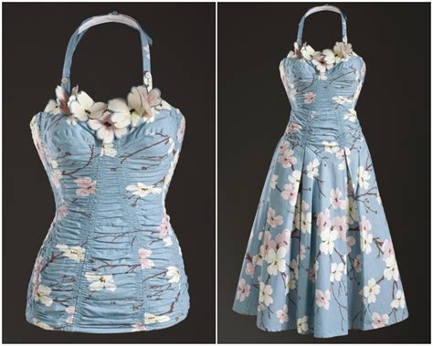 Woman's Coordinates (Swimsuit and Skirt), 1952, by DeWeese Designs ...