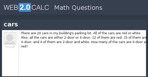 View question - cars