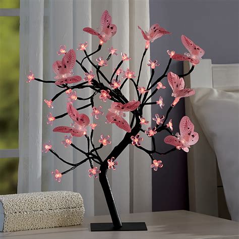 Lighted Butterfly Tree Table Lamp | Seventh Avenue